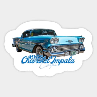 1958 Chevrolet Impala Coupe Sticker